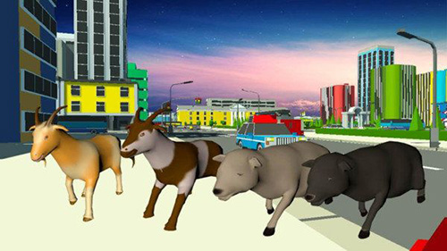 大城市山羊模拟器截图2