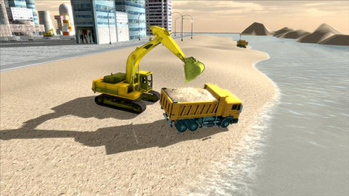 河沙挖掘机模拟器截图2