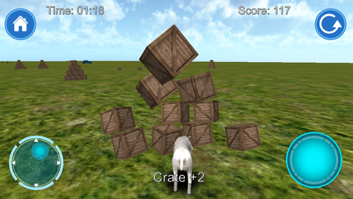 山羊疯狂的3D模拟器截图2