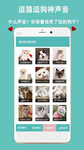 猫狗语言交流器app截图4