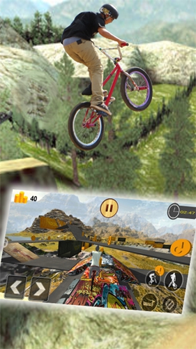 模拟山地自行车截图2