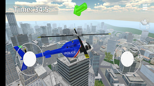 警察直升机截图2