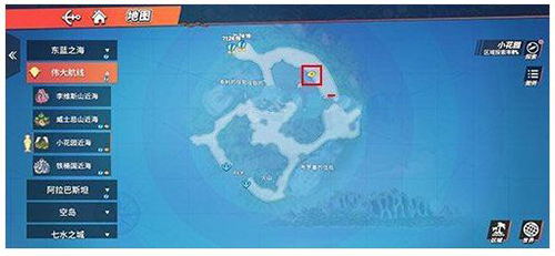 航海王热血航线巨人之岛的池底在哪1