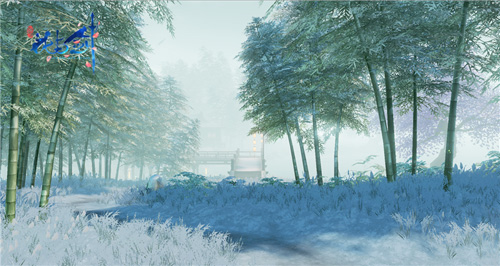 ​（图8）雪中竹林，光线变化更真实