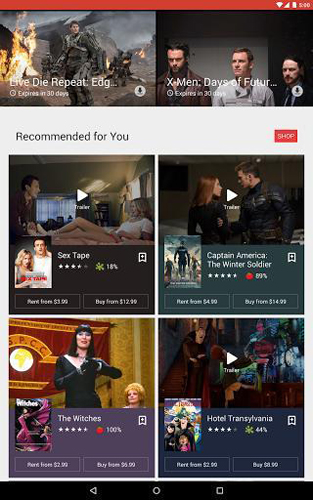 Google Play Movies app截图3