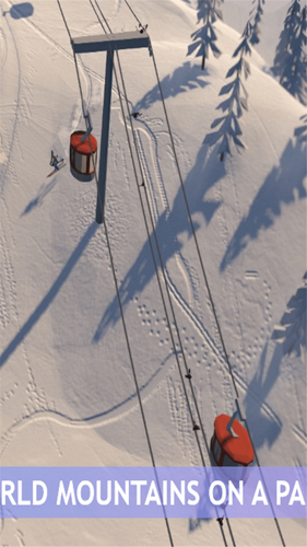 滑雪冒险截图1