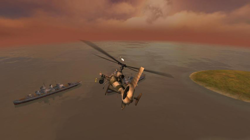 炮艇战3d直升机刷金币版截图1