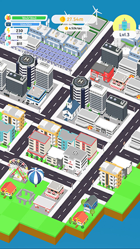 闲置城市建设游戏截图