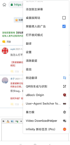 Kiwi Browser中文版截图1