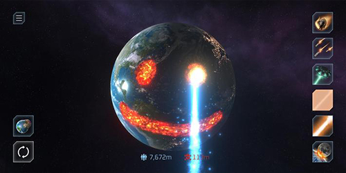 星球爆炸模拟器无限金币版截图3