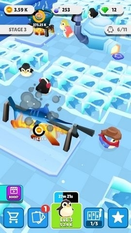 空闲的企鹅岛游戏截图