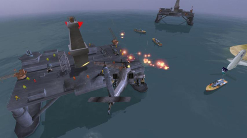 炮艇战3D直升机2024最新破解版截图1