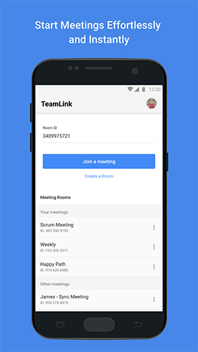 TeamLink视频会议app截图3