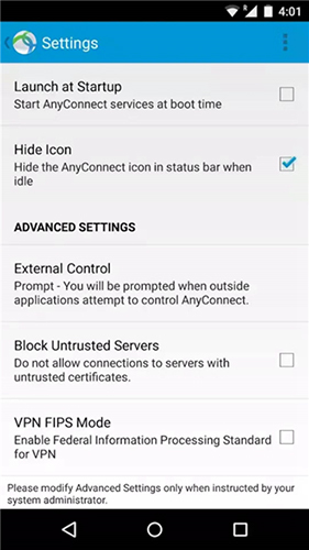 anyconnect 4.10安卓版截图2