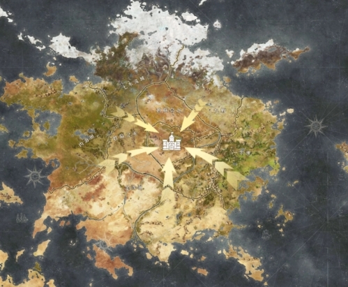 重返帝国场景地图