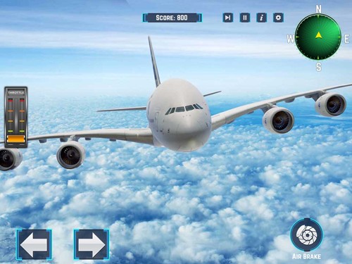 乘客飞机航班模拟手机游戏截图3
