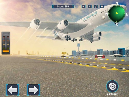 乘客飞机航班模拟手机游戏截图2