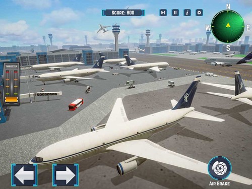 乘客飞机航班模拟手机游戏截图4
