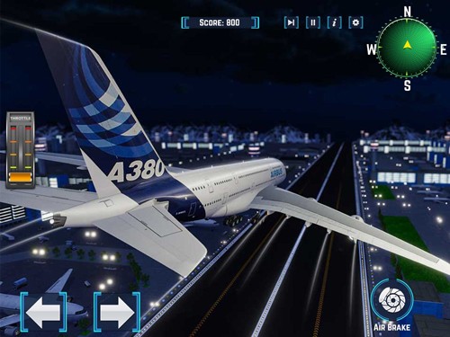 乘客飞机航班模拟手机游戏截图5
