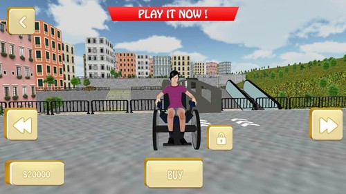 轮椅停车模拟截图3
