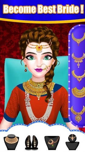 印度女孩新娘化妆最新版截图1