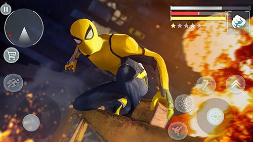 神奇蜘蛛绳索英雄无限金币版截图3