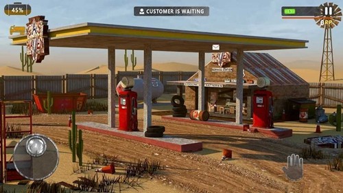 加油站垃圾场模拟器无限钞票版截图2