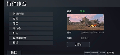 FGB特种作战中文版破解版无限枪游戏亮点