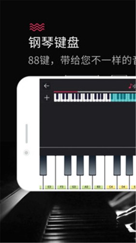 模拟钢琴键盘app手机版截图1
