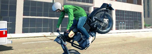摩托车特技驾驶游戏优势