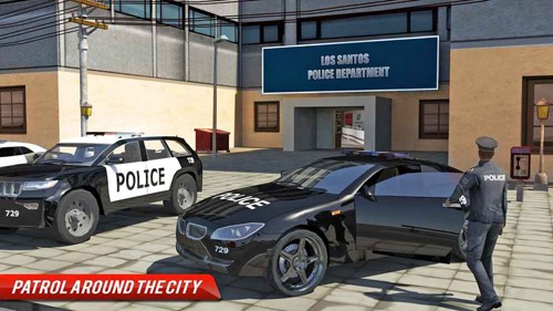 犯罪城警车模拟器无限金币版截图5
