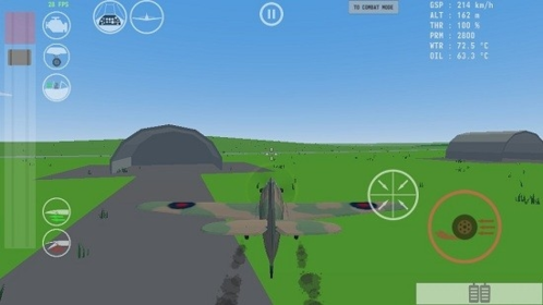 世界大战飞行模拟器无限子弹版游戏亮点