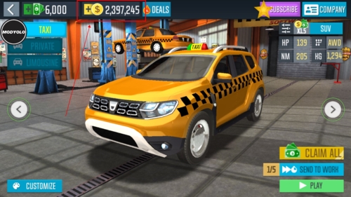 出租车模拟2020破解版游戏特色