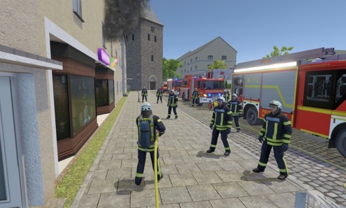消防车救火模拟器德国版游戏特色