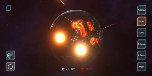 星球爆炸模拟器2D内置修改器中文版游戏亮点