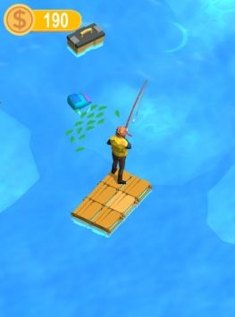 海上木筏钓鱼截图3