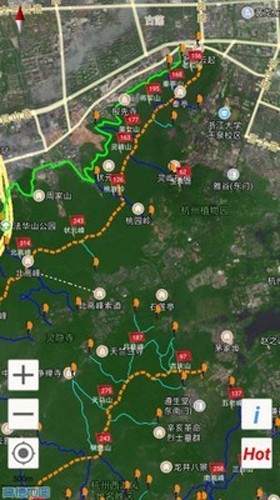 杭州登山地图安卓版截图4