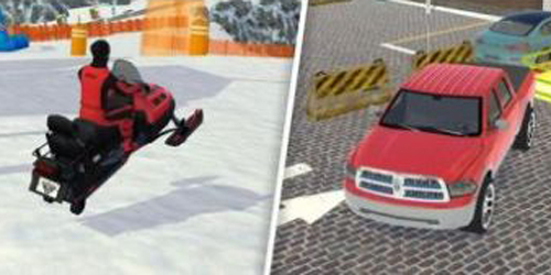 滑雪场驾驶模拟器游戏玩法