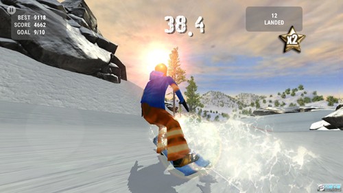 Crazy Snowboard截图2