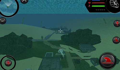 变形鲨鱼机器人游戏截图2