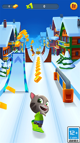 汤姆猫跑酷冰雪世界版截图5