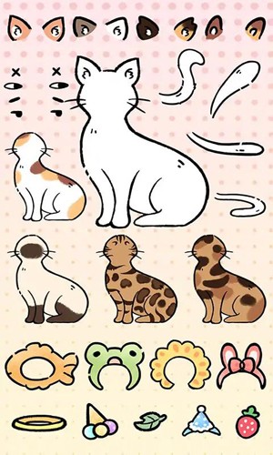 Moe Kittens:Cat Avatar Maker最新版截图1