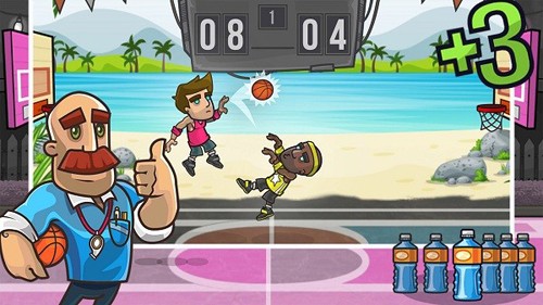 迷你篮球比赛最新版截图4