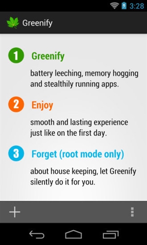 Greenify app宣传图