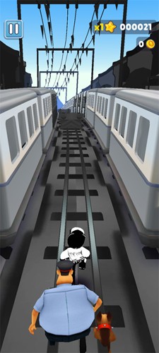 地铁跑酷南枫7.0黑白长安版截图5