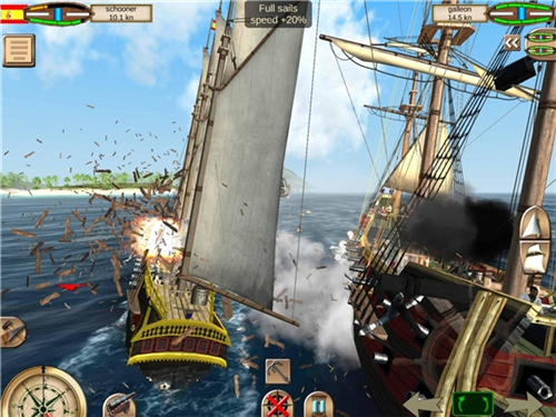 海盗加勒比亨特所有船无限钻石版游戏优势