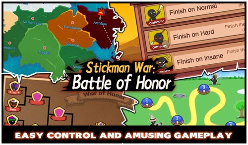 Stickman War: Battle of Honor最新版截图4