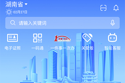 湘易办政务版app软件特色