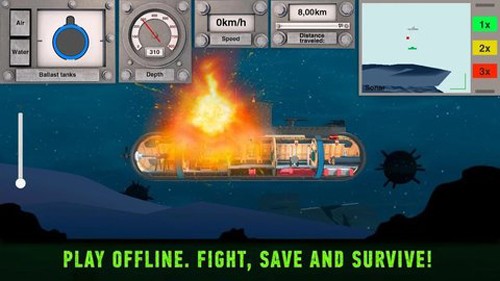核潜艇模拟器汉化版截图4