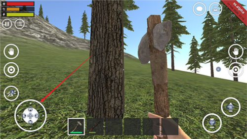 野外生存模拟器汉化版怎么砍树
图片1